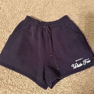 White Fox boutique sweat shorts